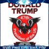 US Eagle SVG Trump as 47th President