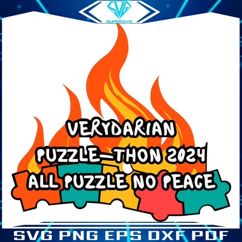 Verydarian 2024 Puzzle SVG Endless Puzzles No Rest