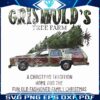 Vintage Christmas Vacation Movie at Griswolds Tree Farm PNG
