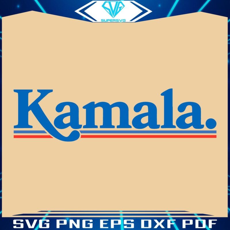 Vintage Kamala 2024 Presidential Election SVG