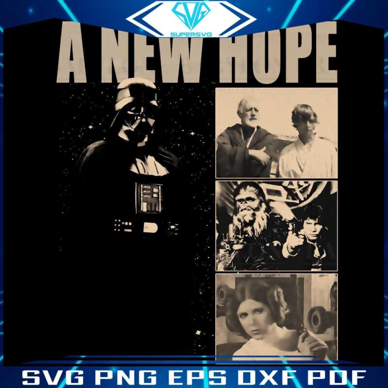 Vintage Star Wars A New Hope PNG for Disney Fans