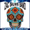 Zac Brown Band Sugar Skull Art PNG