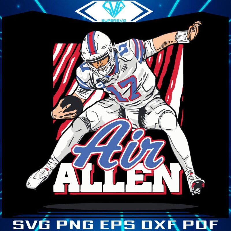 Air Allen Buffalo Bills Josh Allen SVG Delight