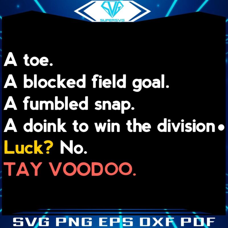 Blocked Field Goal Magic Tayvoodoo PNG