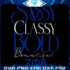 Bold Beautiful Zeta Phi Beta SVG with Sassy Classy Flair