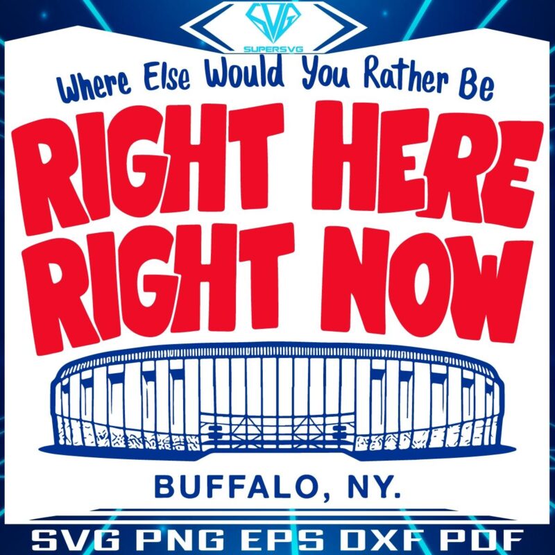 Buffalo Bills SVG Highmark Stadium Excitement Awaits