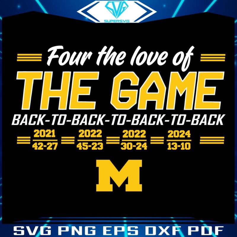 Cheer for Michigan Wolverines Football with Our SVG Passion