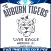 Classic Auburn Tigers Football SVG War Eagle Spirit