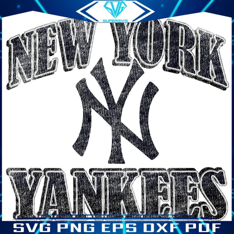 Classic NY Yankees Baseball Logo in PNG Format
