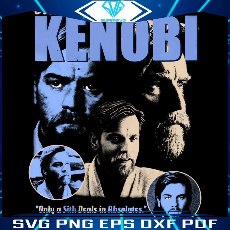 Classic Obi Wan Kenobi Star War SVG Imagery