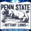 Classic Penn State Nittany Lions Football Mascot Logo SVG