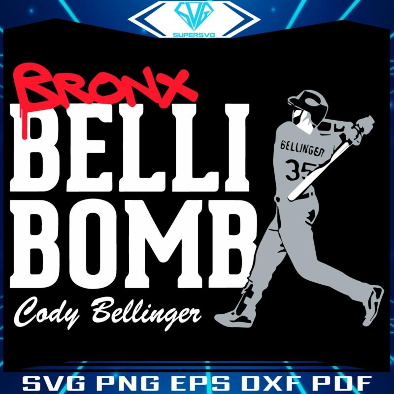 Cody Bellinger SVG Bronx Belli Bomb Magic