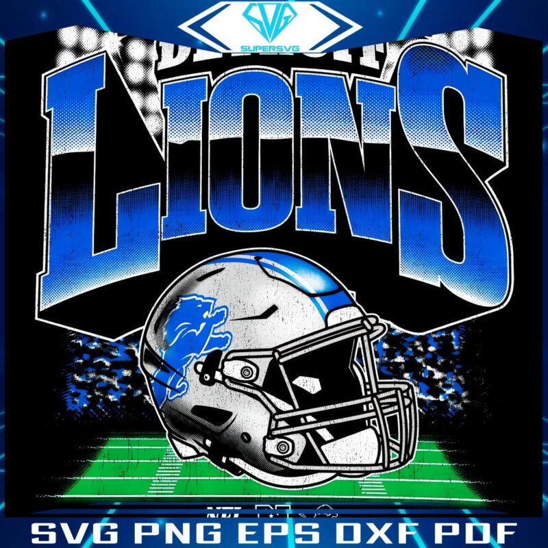 Detroit Lions NFL Helmet Logo Get Your PNG Now