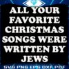 Discover Jewish Composers Behind Beloved Christmas Songs SVG