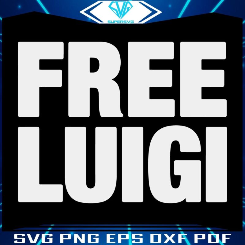 Download Luigi Mangione SVG for Free