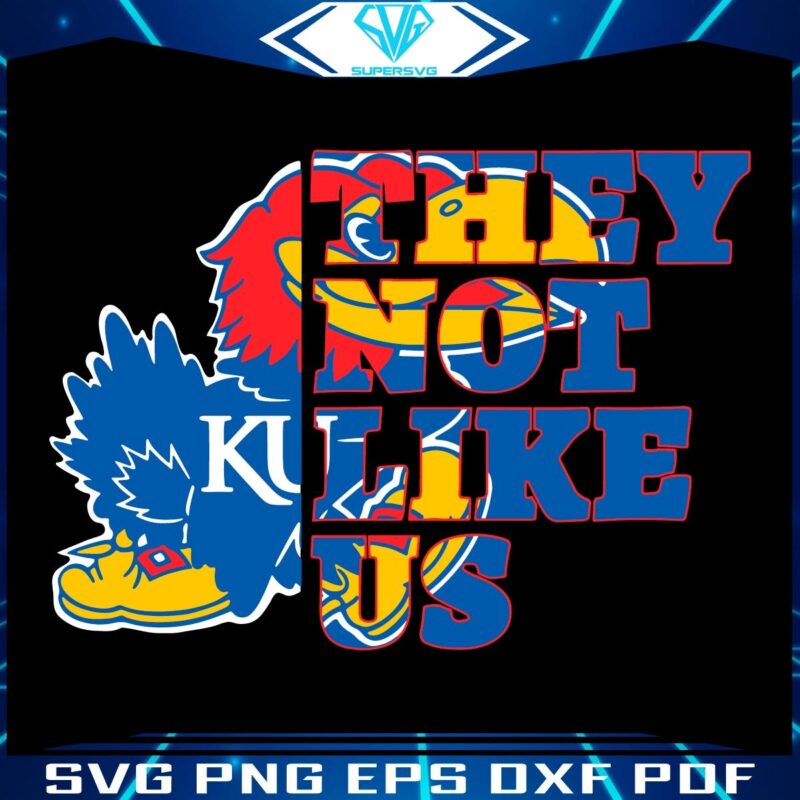 East Kansas Jayhawks SVG Stand Out Theyre Not Like Us