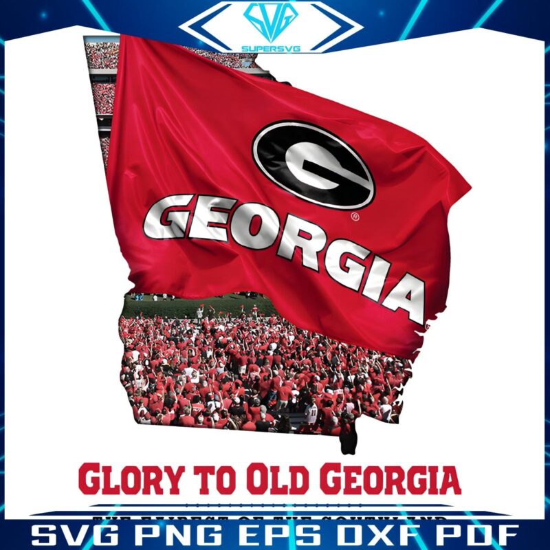 Experience the Legacy of Georgia Bulldogs Football with our SVG Flag