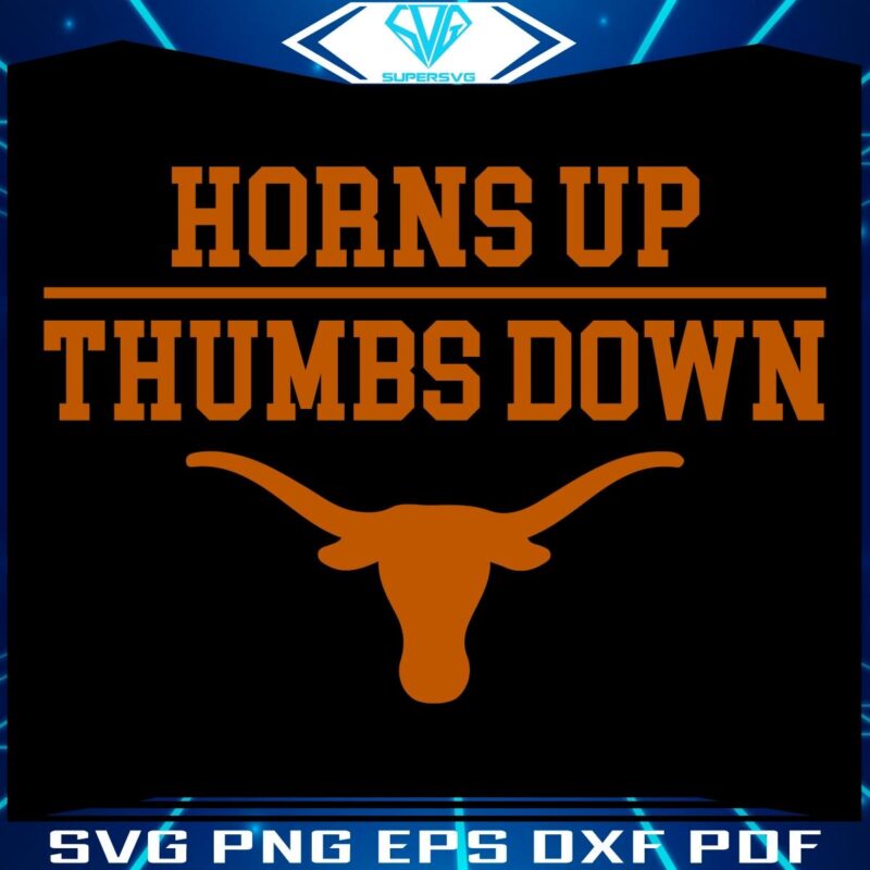 Experience the Thrill of Texas Longhorns Football in SVG Format