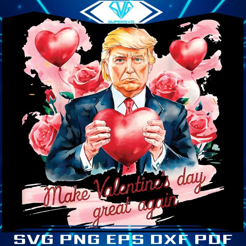 Funny Trump Flower PNG Revamp Valentines Day with Humor