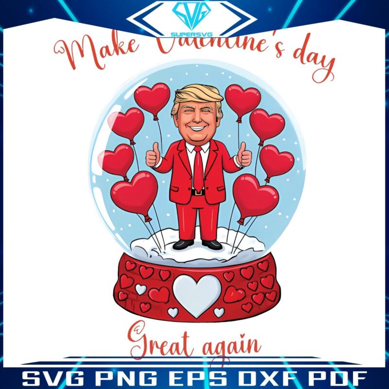 Funny Trump Valentines PNG Make Love Day Great Again