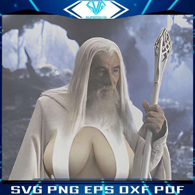 Gandalfs Epic Parody Big Naturals in LOTR SVGPNG