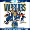 Golden State Warriors Looney Tunes NBA Basketball SVG