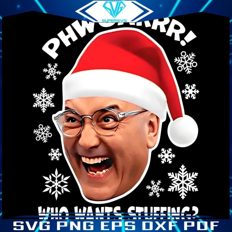 Gregg Wallaces Santa Hat Phwoarrr Get Stuffed with PNG Magic