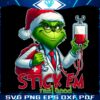 Grinchy Christmas Doctor Stick Em Good Funny PNG