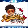 Hello Kitty SVG Featuring Bruno Mars Magic