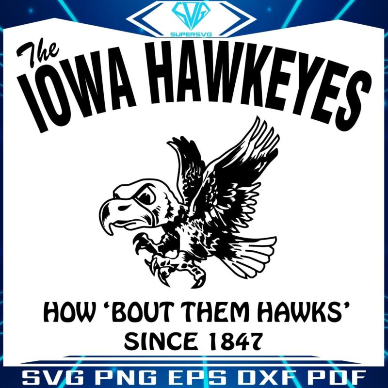 How Bout Them Hawks Iowa Football SVG Magic