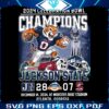 Jackson State Tigers 2024 Celebration Bowl Champs PNG