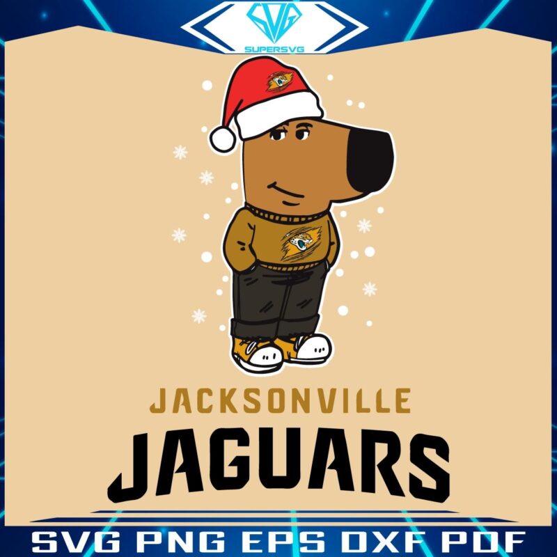 Jacksonville Jaguars Football Festive SVG The Laidback Guys Choice