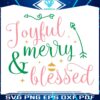 Joyful Blessed SVG for Alpha Kappa Alpha Sisters