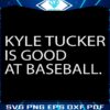 Kyle Tucker Baseball Prodigy SVG