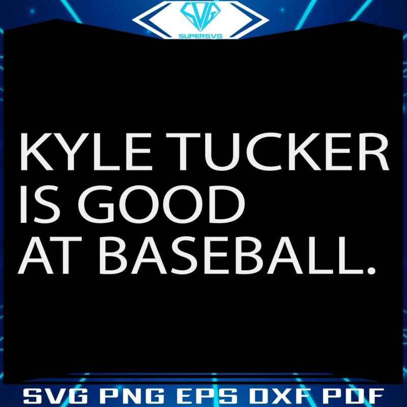 Kyle Tucker Baseball Prodigy SVG