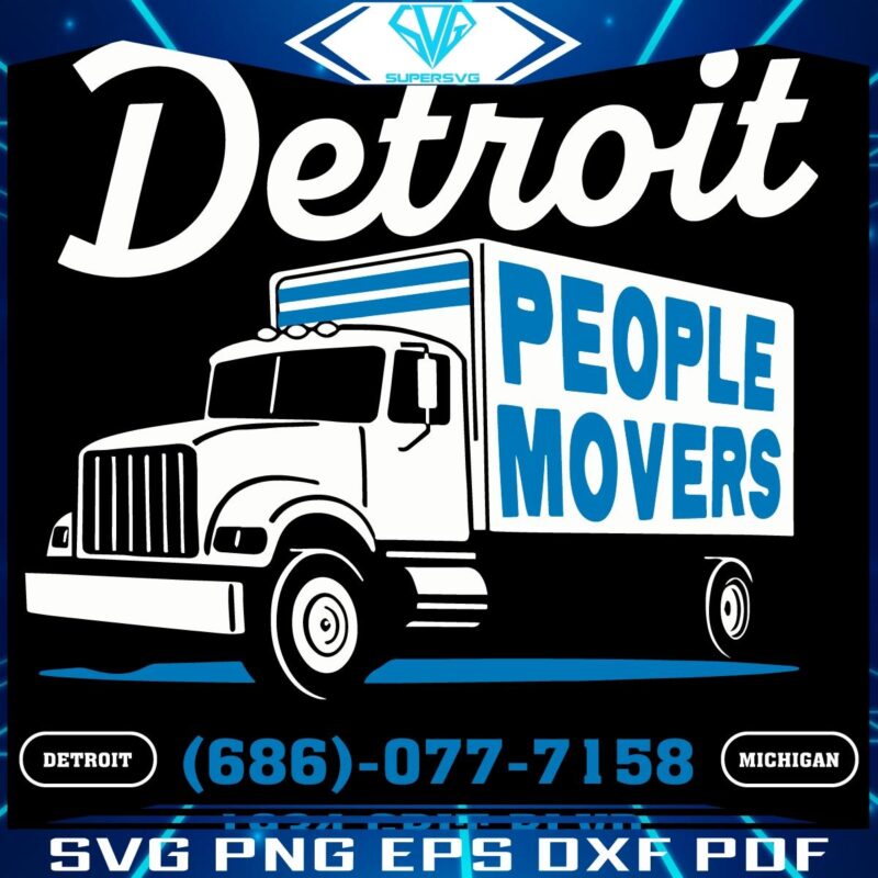 Lions SVG Roar with Detroits People Movers