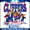 Looney Tunes NBA Action LA Clippers Basketball in PNG