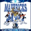 Looney Tunes NBA Fun with Dallas Mavericks SVG