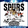 Looney Tunes NBA Spurs Basketball Magic in SVG