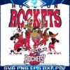 Looney Tunes x Houston Rockets NBA Basketball SVGPNG