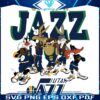 Looney Tunes x Utah Jazz NBA Basketball SVGPNG Extravaganza
