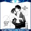 Marrying You for Being You Comic PNG