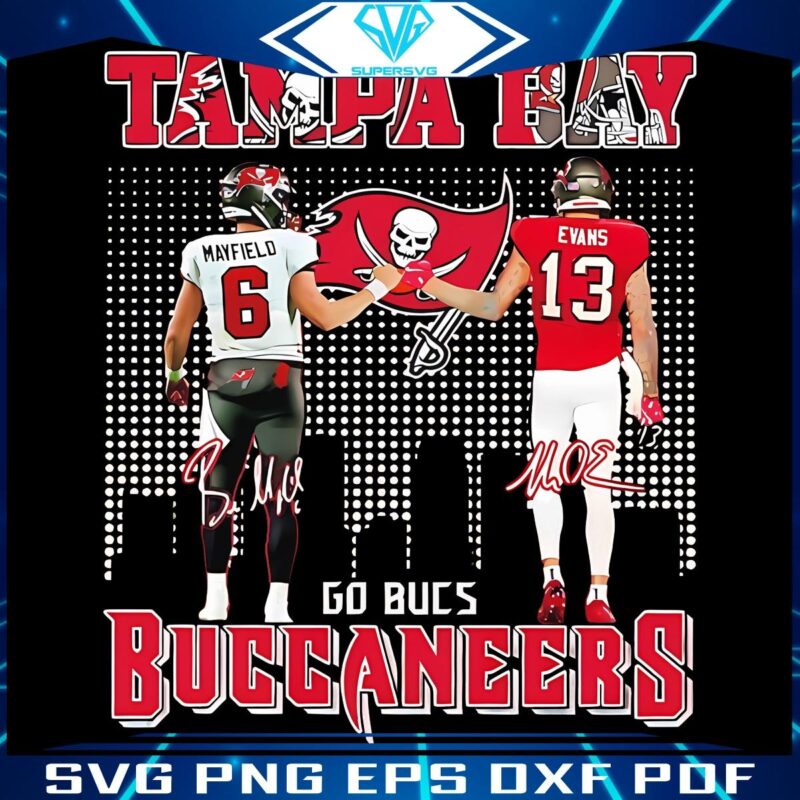 Mayfield Evans Cheers for Tampa Bay Buccaneers in PNG Format