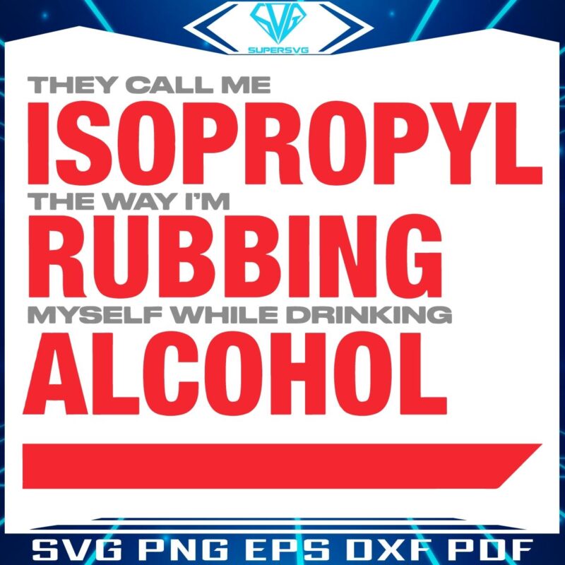 Meet Isopropyl The AlcoholInfused SVG Adventure