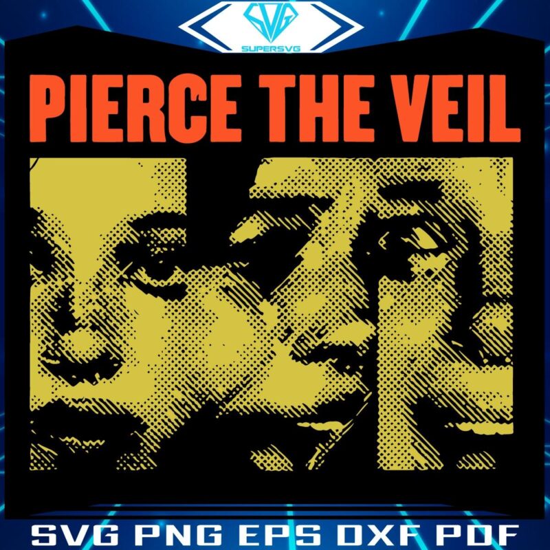 Pierce The Veil Cant Hear You Tour SVG Design