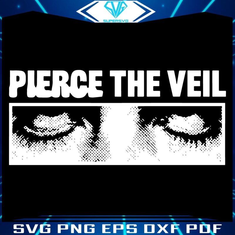 Piercing Eyes Unveil Stunning SVG Design