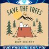 Preserve Nature with Snoopys Camping Adventure SVG