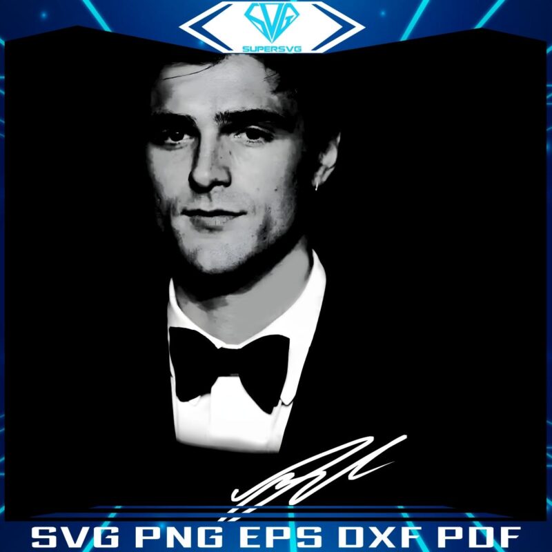 Retro 90s Jacob Elordi Signature PNG