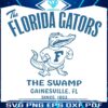 Retro Florida Gators Football The Swamp SVG Design