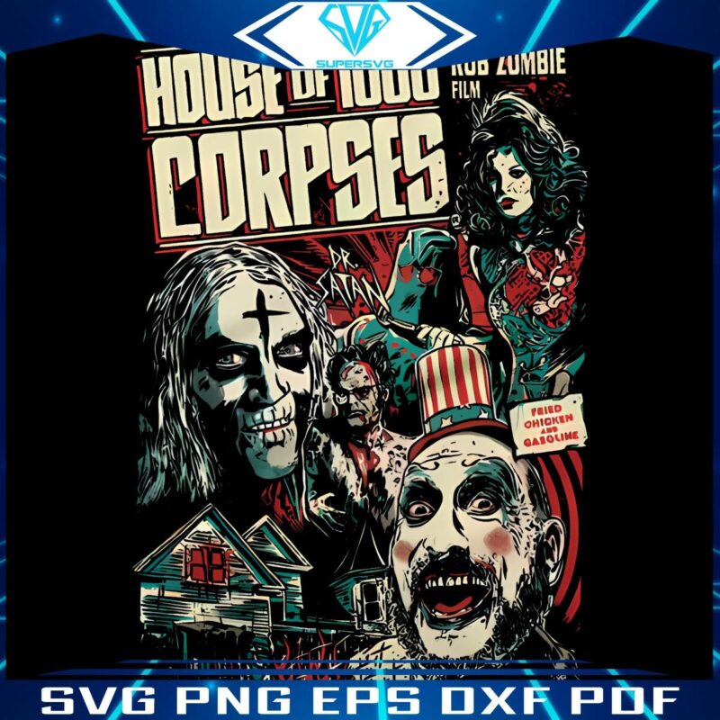 Rob Zombies Classic House of 1000 Corpses PNG